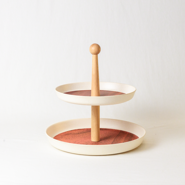 2 Tier Vintage Stand