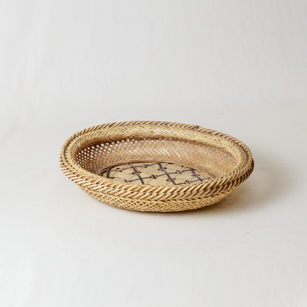 Mini Flat Ratton Basket - Image 2